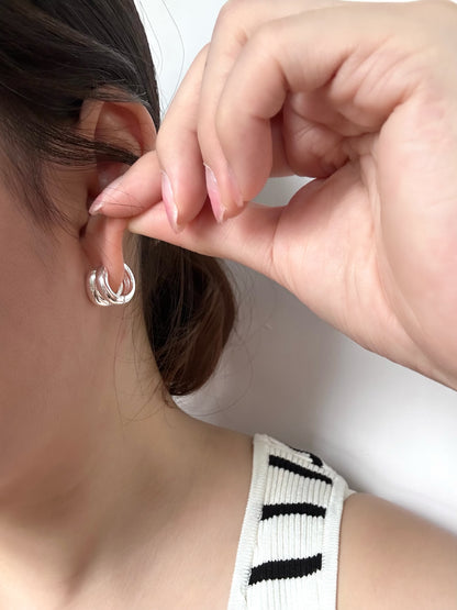 Duo Arc Earring
