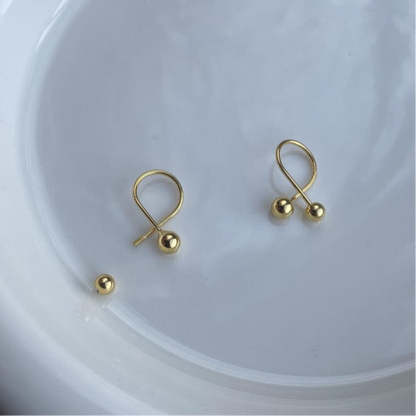 Twin Spring earring