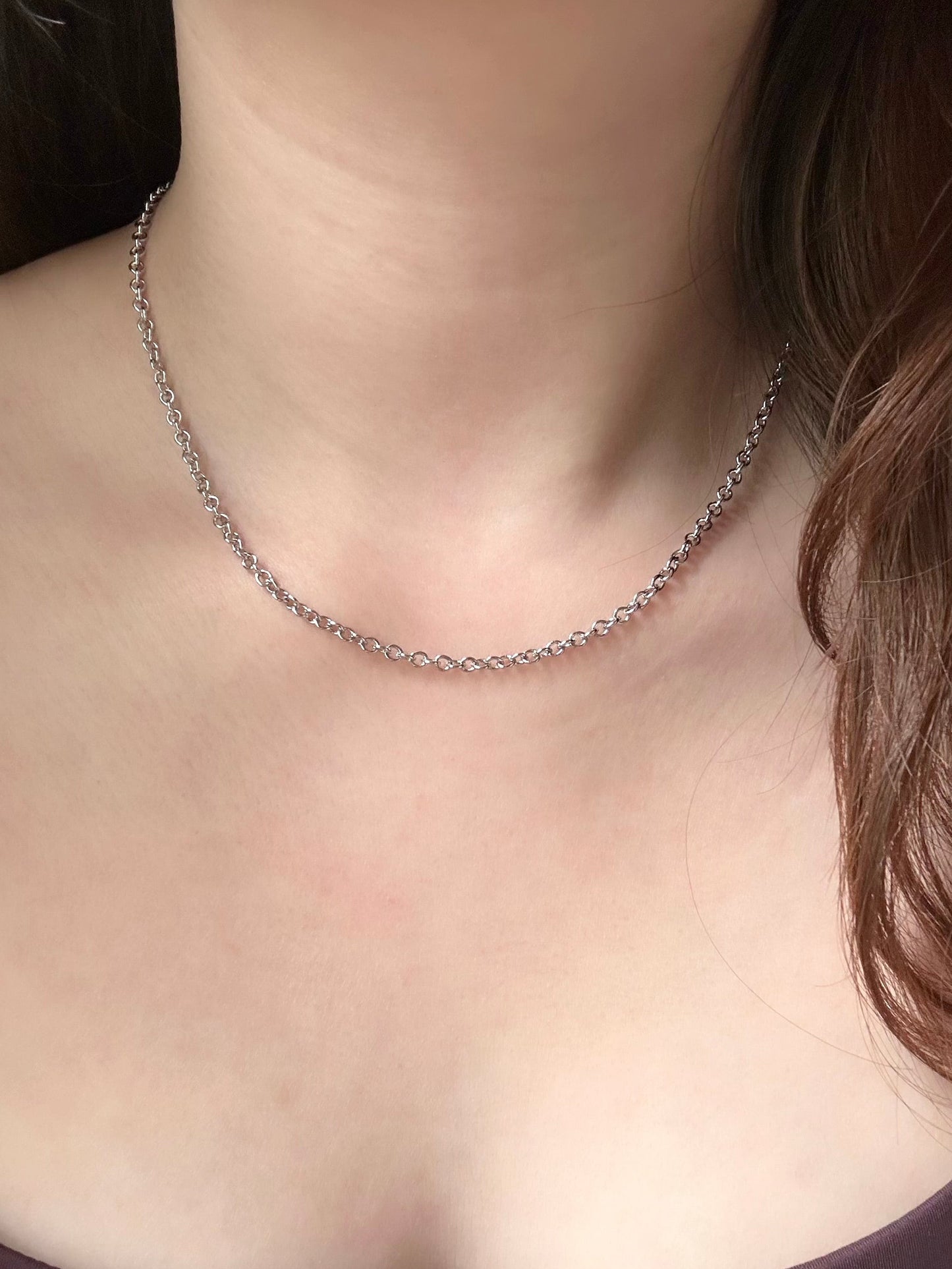 Textured OT Necklace