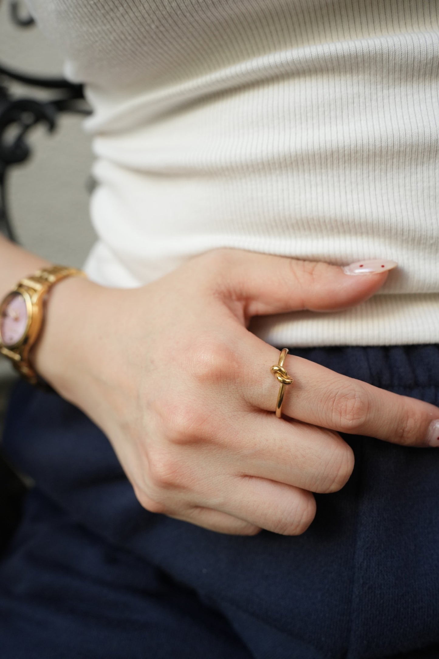 Soft Tied Ring