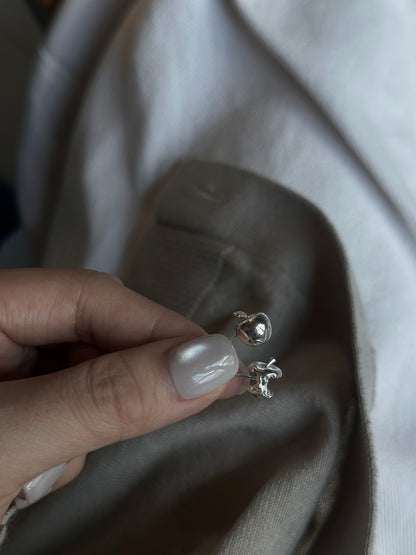 Apple Duo Earring