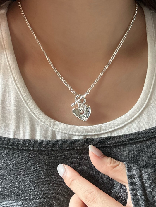 Unshaped Heart Necklace