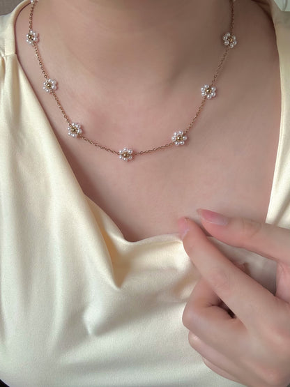 Tied Flora Necklace