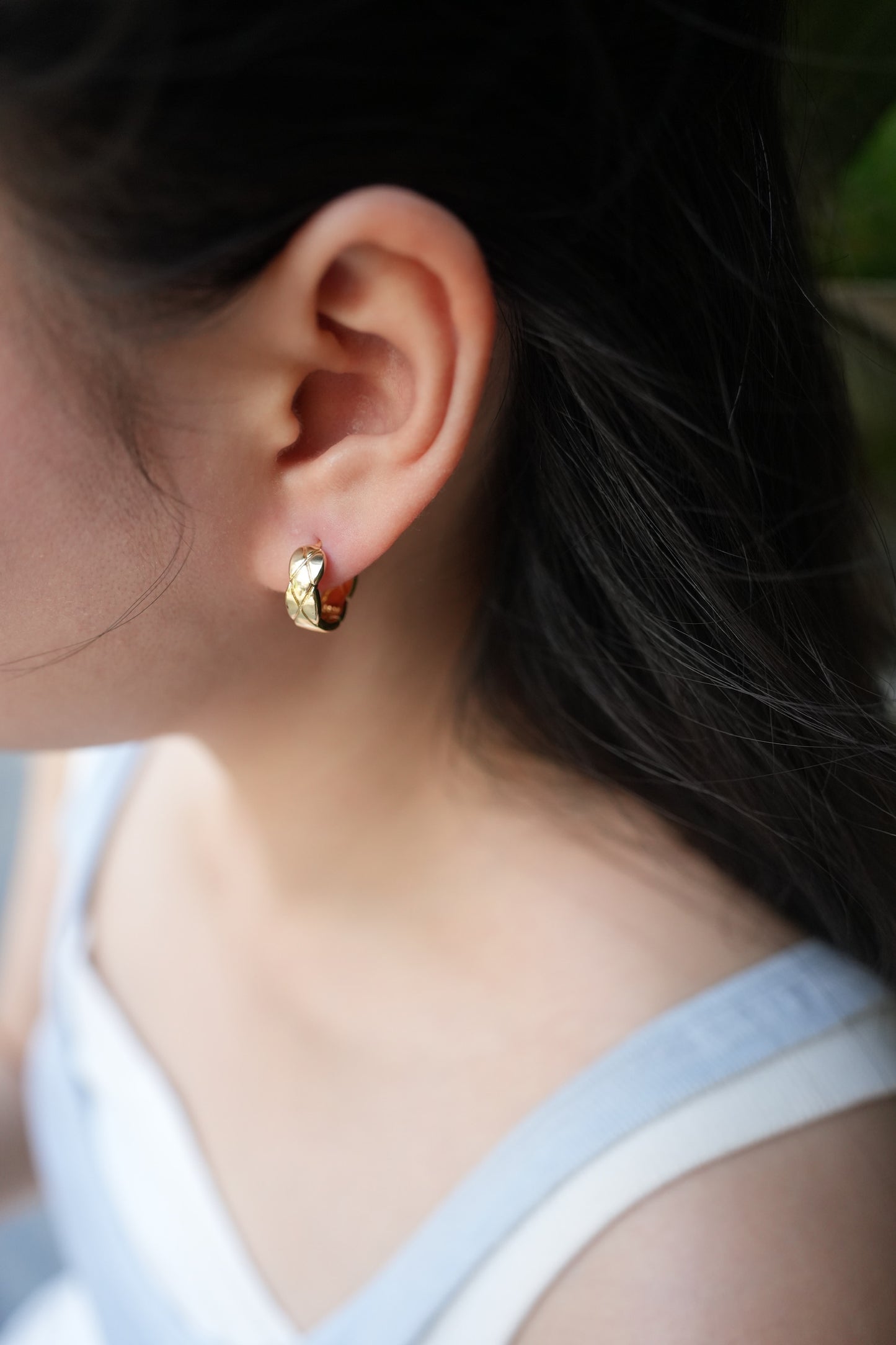 Lattice Light Earring