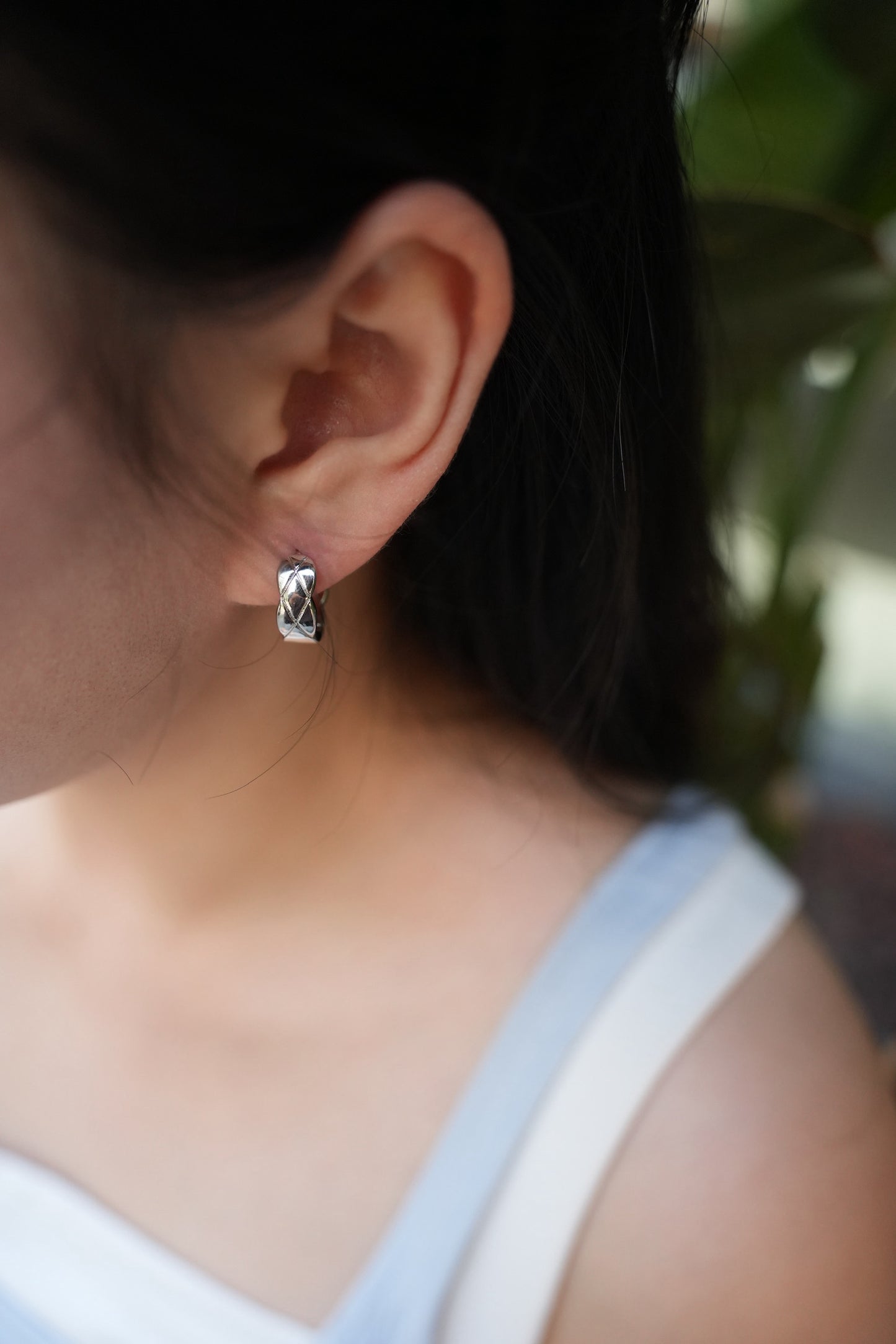Lattice Light Earring