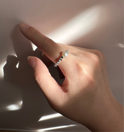 Silver Piece Ring