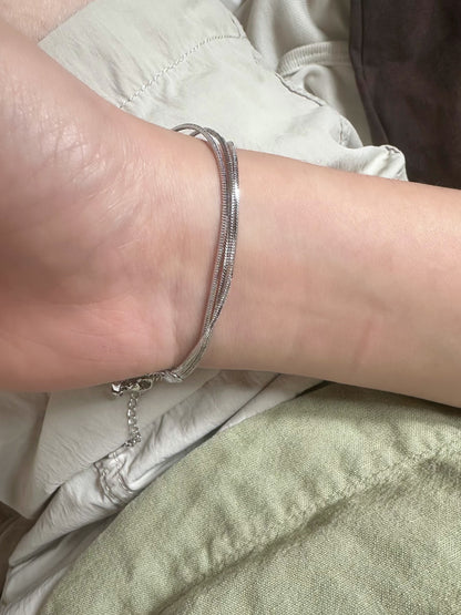 Silver Torrent Bracelet