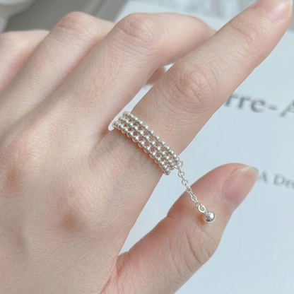 Silver Orb Ring