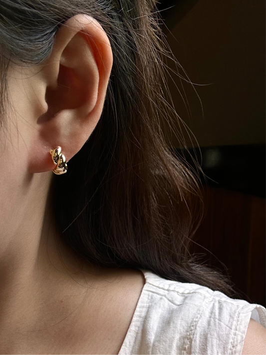 Croissant Earring