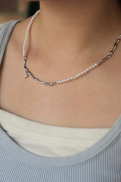Pearl Branch Necklace