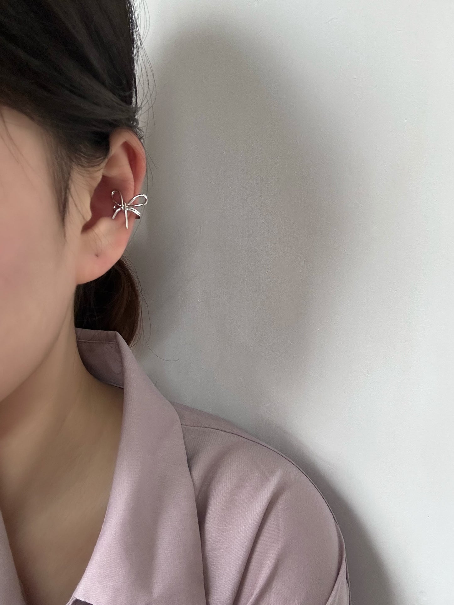 Silk Knot Earcuff