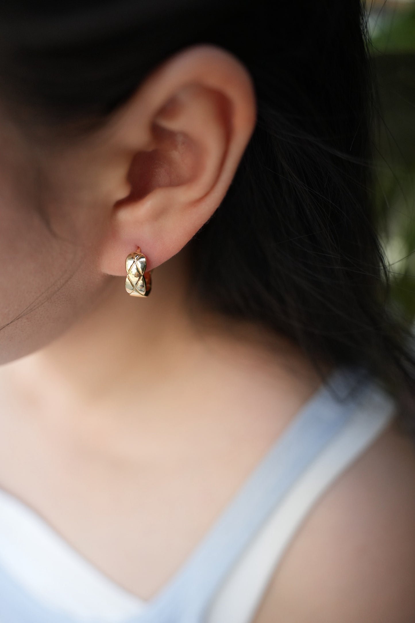 Lattice Light Earring
