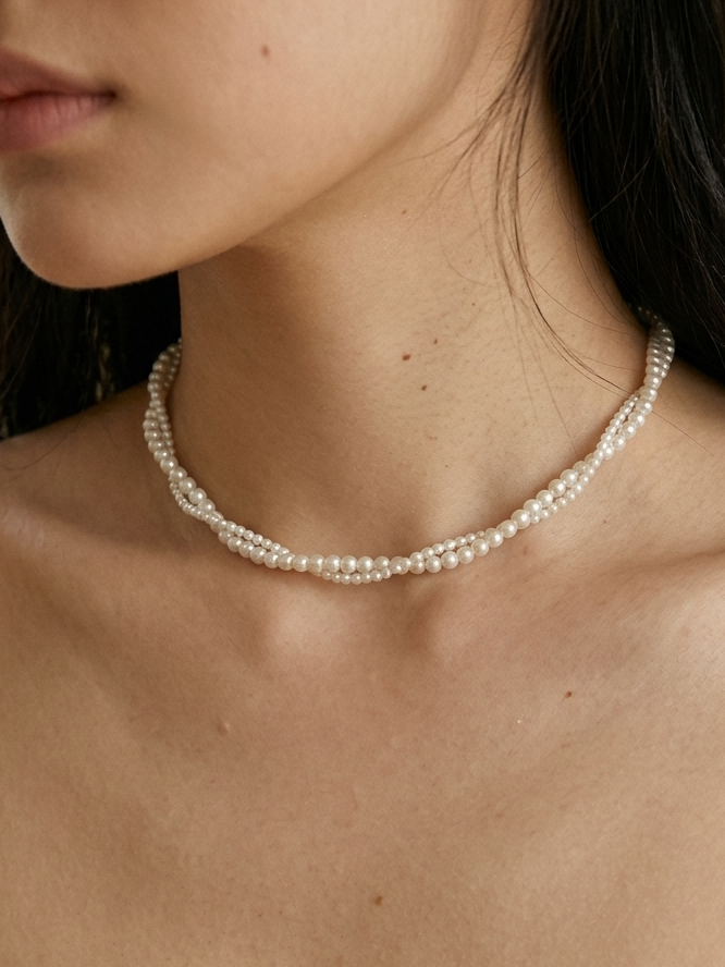 Twisted of Elegant necklace