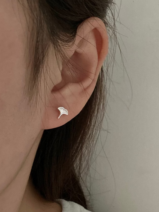 Ginko Leaf Earring