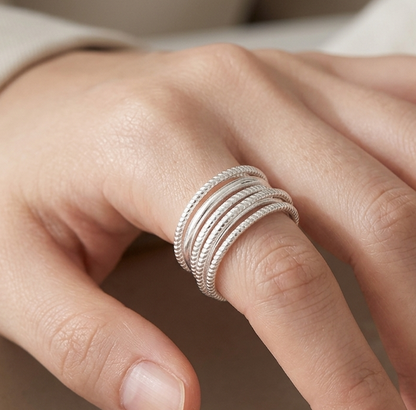 Elegant sparkle Ring