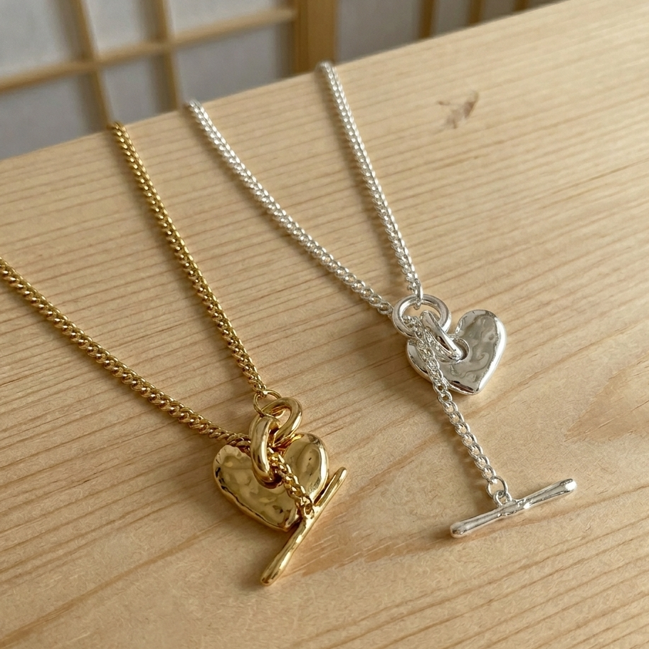 Unshaped Heart Necklace