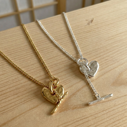 Unshaped Heart Necklace